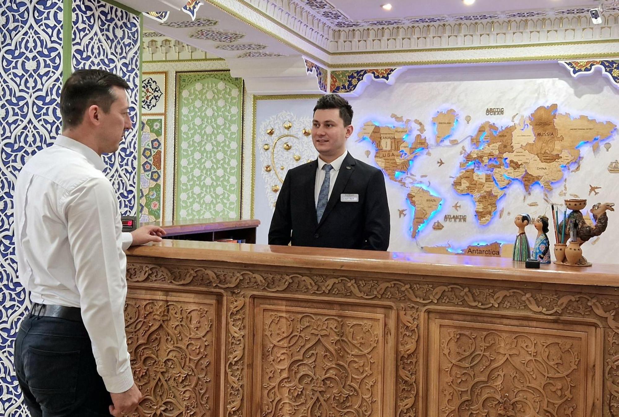 Emirhan Hotel Самарканд Екстер'єр фото